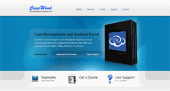 Desktop Screenshot of casewind.com